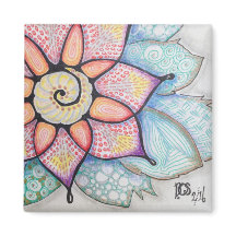 マグネット付き/オリジナルアートフラワー