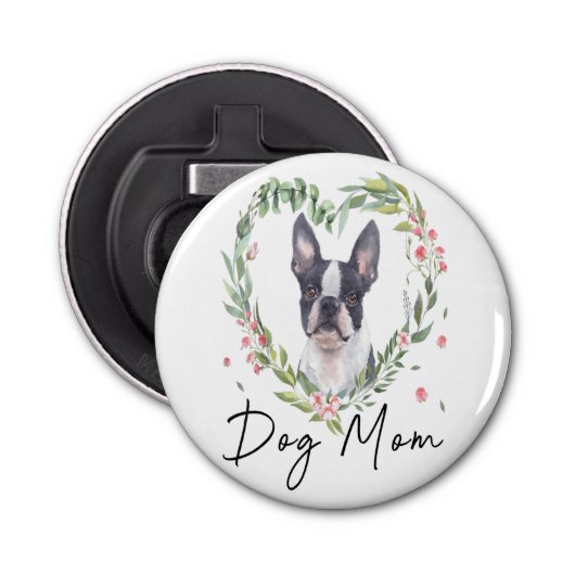 マグネット付ボタン型栓抜き 栓抜き (正面)