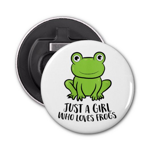 マグネット付ボタン型栓抜き 栓抜き (正面)