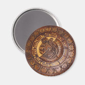 マグネット先住民アメリカカレンダー記号 マグネット (正面/裏面)