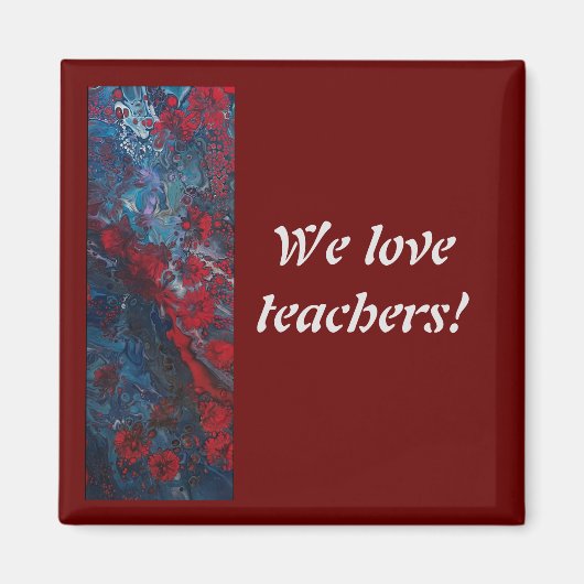 マグネット先生ギフト マグネット (正面)