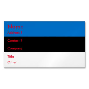  マグネット名刺