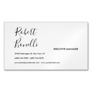 マグネット名刺