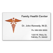 マグネット名刺 (正面)