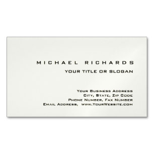  マグネット名刺