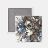 マグネット宇宙の女性 マグネット (正面/裏面)