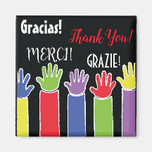 マグネット感謝していスクエアAロット磁石