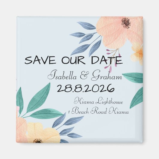 マグネット救 – 日付 マグネット (正面)