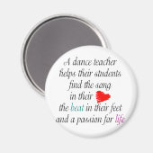 マグネット教えを踊るのが大好き マグネット (正面/裏面)