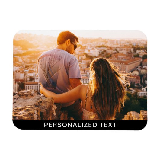 マグネット柔軟な写真と文字 マグネット (横)