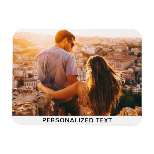 マグネット柔軟な写真と文字 マグネット (横)