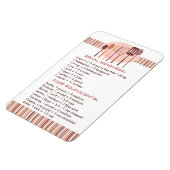 マグネット用ハンディキッチンガイドレシピ マグネット (左側)