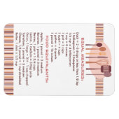 マグネット用ハンディキッチンガイドレシピ マグネット (横)