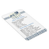 マグネット用ハンディキッチンガイドレシピ マグネット (右側)