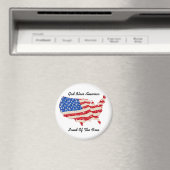マグネット米国国旗God Bless America マグネット (インサイチュ (食洗機))