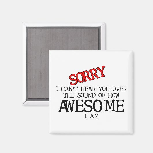 マグネット素晴らしグおもしろいモアの音 マグネット (正面/裏面)