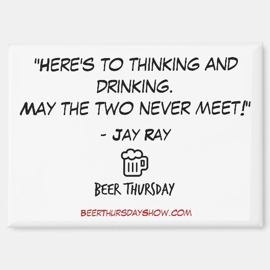 マグネット考えの「Here's and drink」 マグネット (正面)