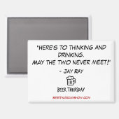 マグネット考えの「Here's and drink」 マグネット (正面/裏面)