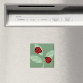 マグネット葉のラディバグ マグネット (インサイチュ (食洗機))