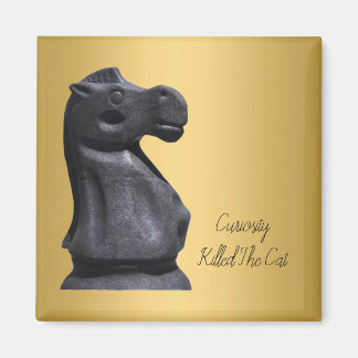 マグネット表現「好奇心が猫を殺した」 マグネット