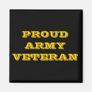 マグネット誇りを持ったアーミー退役軍人 マグネット