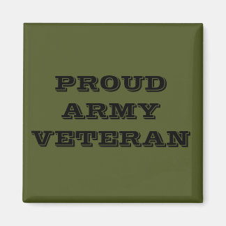 マグネット誇りを持ったアーミー退役軍人 マグネット