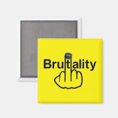 マグネット警察の残虐性の反転 マグネット (正面/裏面)