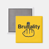 マグネット警察の残虐性の反転 マグネット (正面/裏面)