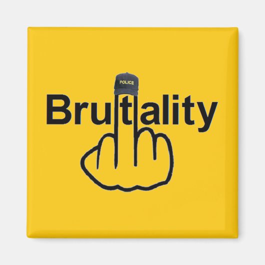 マグネット警察の残虐性の反転 マグネット (正面)