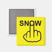 マグネット雪フリップ マグネット (正面/裏面)