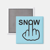 マグネット雪フリップ マグネット (正面/裏面)