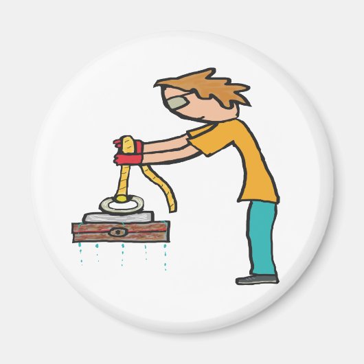 マグネット魚釣り磁石 マグネット (正面)