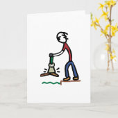 マグネット魚釣り カード (黄色い花)