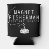 マグネット魚釣りTシャツメタルTシャツギフトティーコイン 缶クーラー (正面)