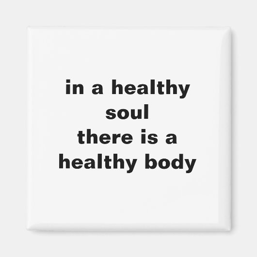 マグネット1健康1 マグネット (正面)