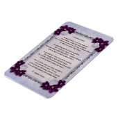 マグネット4"x6"の冷蔵に「おばあちゃん」の詩 マグネット (左側)