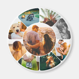 マグネット9写真（丸） マグネット