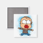 マグネット「おもしろいベビー」 マグネット (正面/裏面)