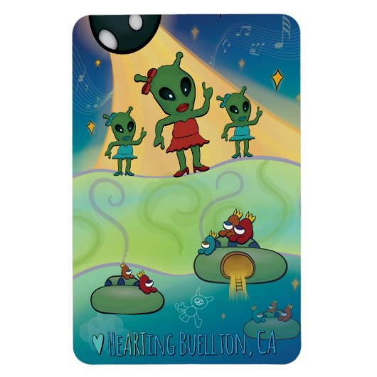 マグネット – エイリアンコンサート (縦)