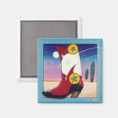 マグネット – カウボーイのブーツ、すべての服装 (正面/裏面)