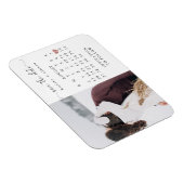 マグネット |カレンダー日付の保存 (右側)