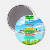 マグネット – クルーズ2019 (正面/裏面)