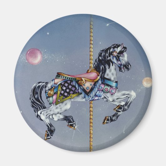 マグネット – グレーマーレ回転木馬ホース (正面)