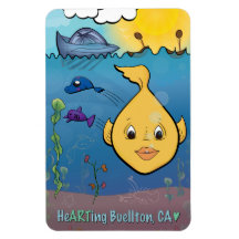 マグネット – ゴールドフィッシュ – Buellton.Art