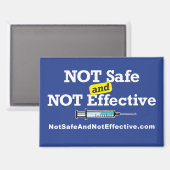 マグネット – サイズ3.5インチx 2.5インチ (正面/裏面)