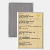 マグネット「ダンス」 マグネット (正面/裏面)