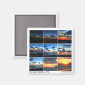 マグネット – ドミニカ共和国 (正面/裏面)