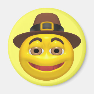 マグネット – ハッピーサンクスギビング巡礼者