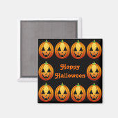 マグネット ハッピー ハロウィン パンプキン (正面/裏面)