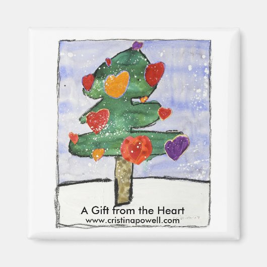 マグネット – ハートからのプレゼント (正面)